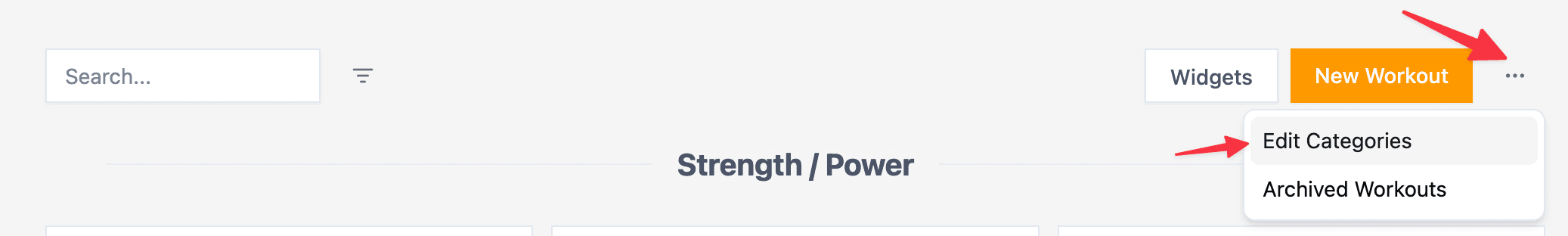 Edit Categories
