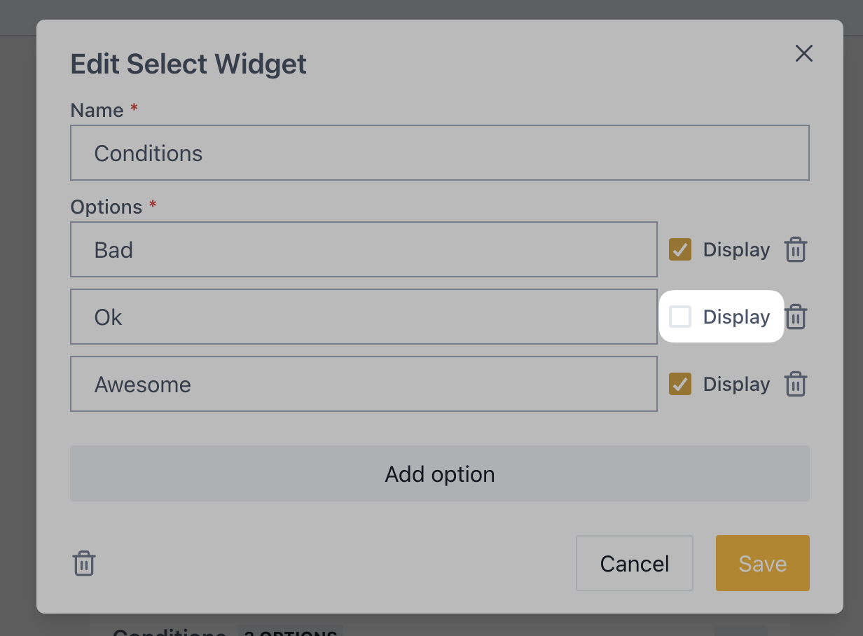Select Widget 3